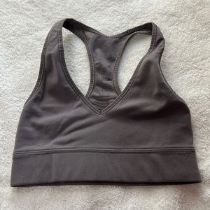 Purple Lululemon sports bra